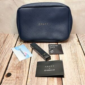 Graff Korean Air Blue Amenities Cosmetic Pouch Original Travel Essentials Items